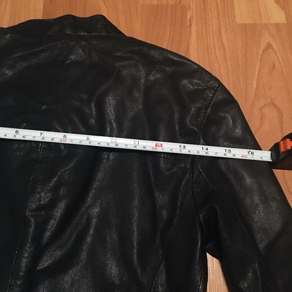 All Saints Arlo Leather Jacket US 0 - Picture 11 of 12